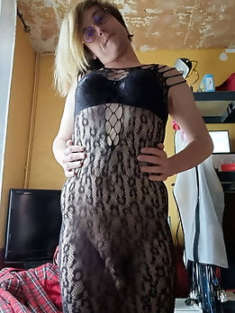 Sexy leopard black dress